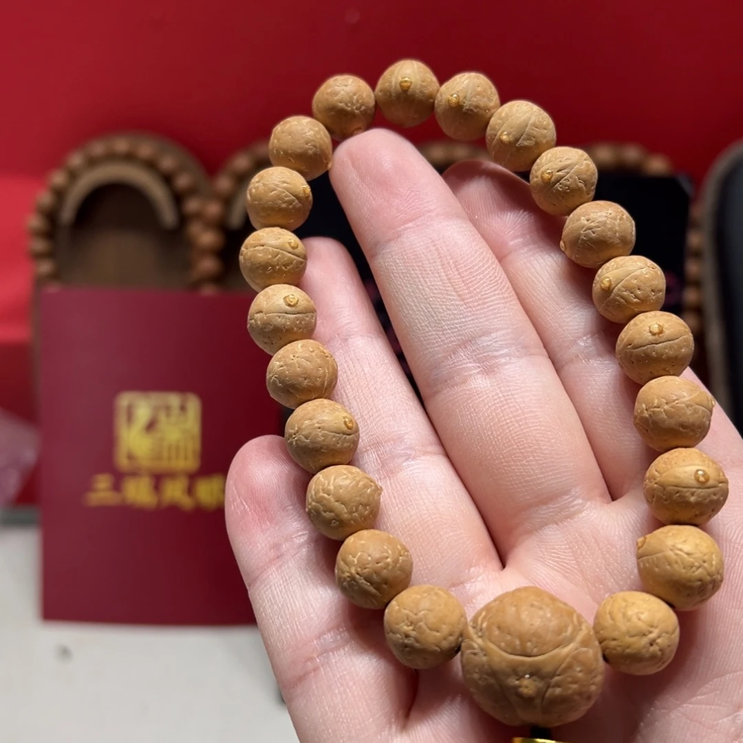 凤眼菩提手串11.5mm尼泊尔凤眼菩提单圈