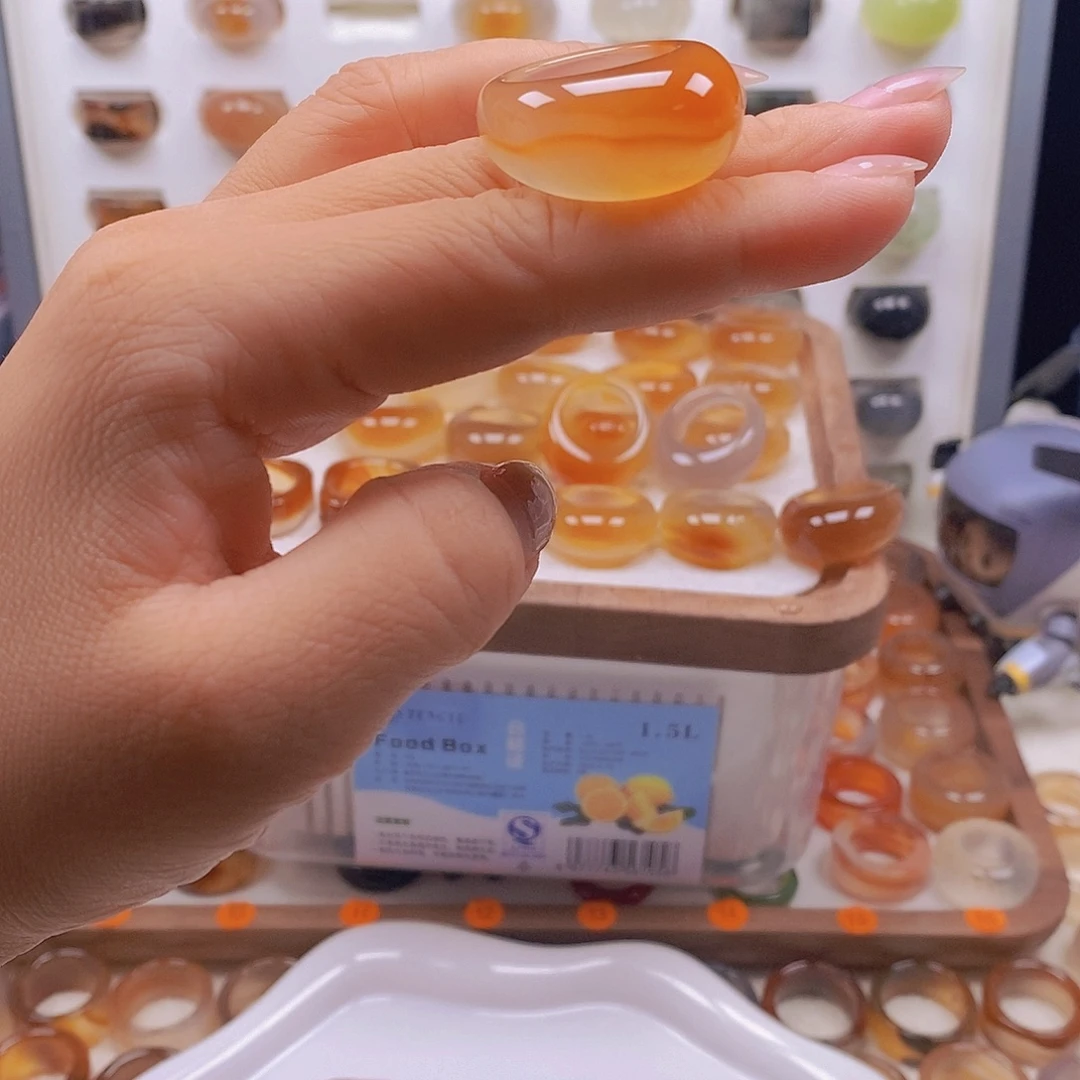 四***稳未镶嵌戒指玛瑙/玉髓港19