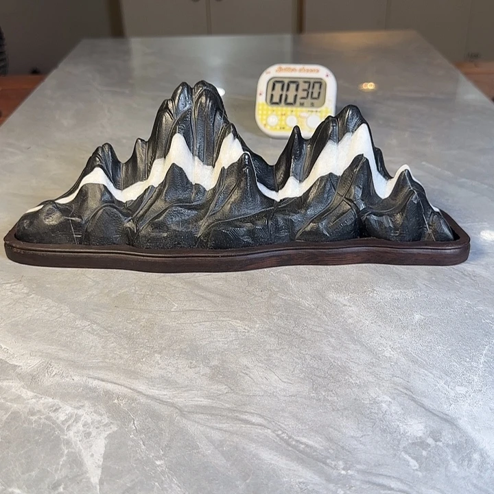 笛***韵奇石茶宠鱼缸文房摆件