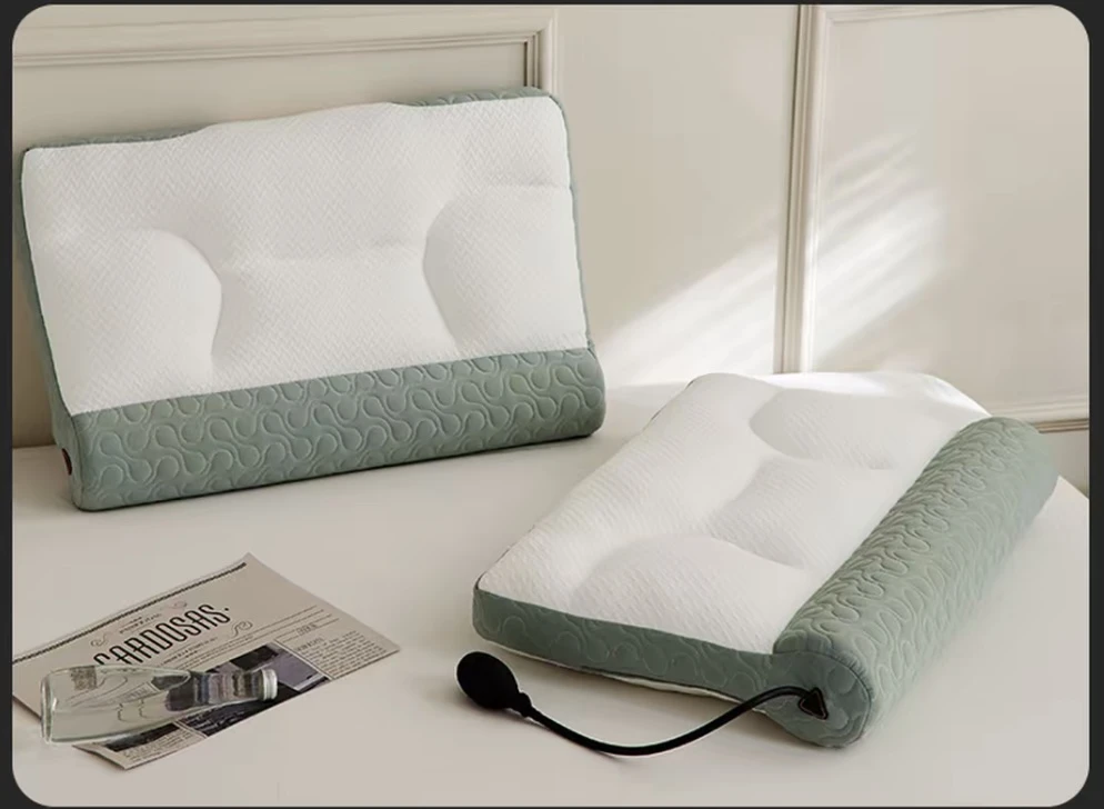 反向牵引热敷护颈枕