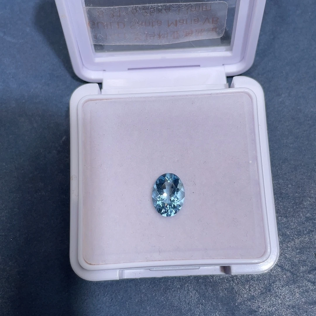 海蓝宝石裸石1.14ct圣玛利亚吉尔德vb