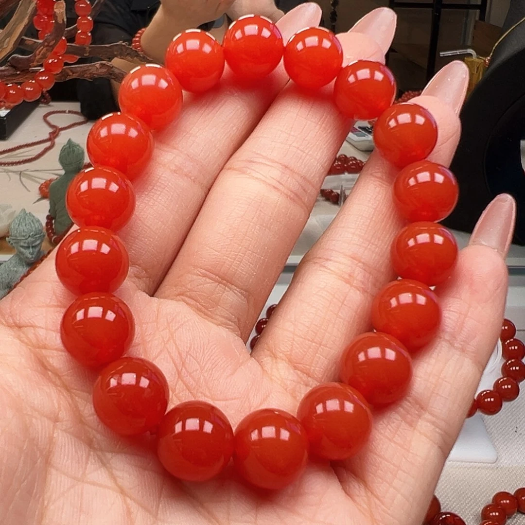 福***寿未镶嵌手链南红玛瑙