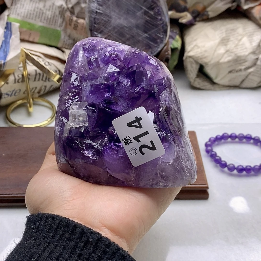 紫晶大型摆件（非配饰）未镶嵌