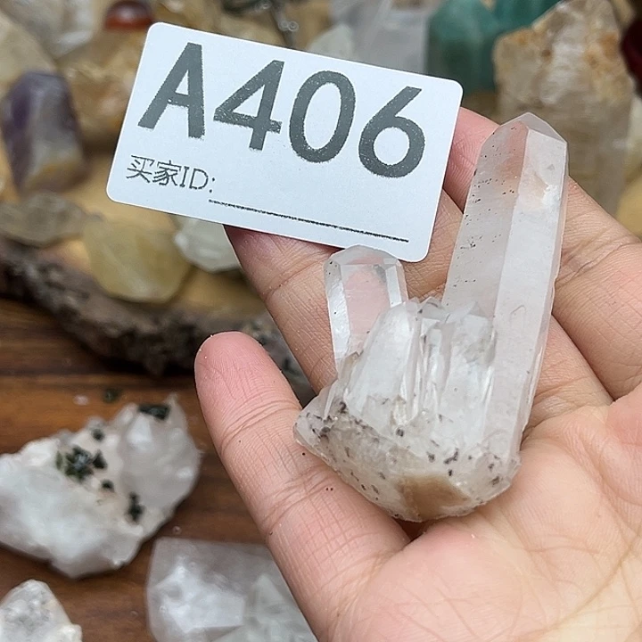 芳***师未镶嵌珠宝半成品水晶默认微瑕