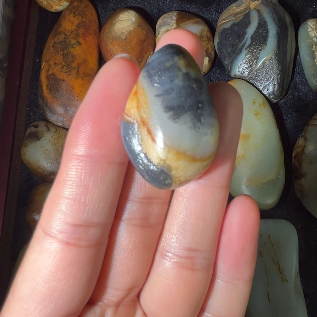 和田玉未镶嵌挂件20g