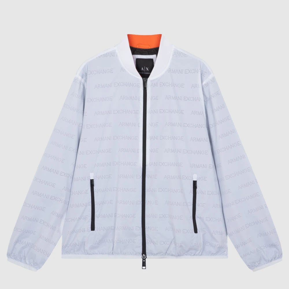 ARMANI EXCHANGE阿玛尼双拉链棒球领男夹克外套3GZB38ZNE9Z2181
