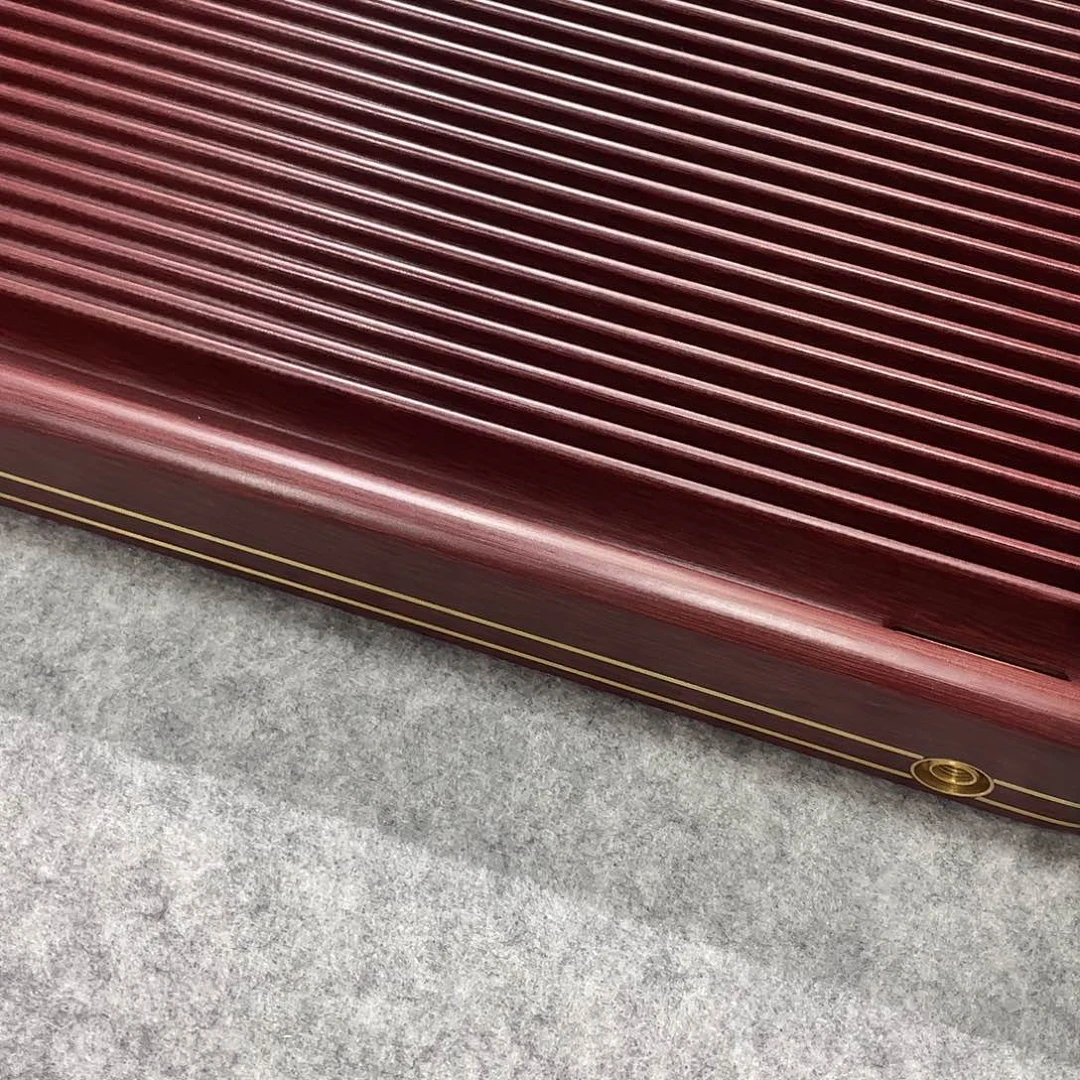 ****K电木茶盘红直纹60305