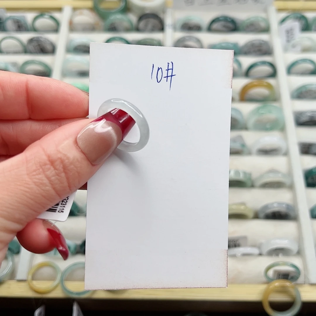 翡翠戒指未镶嵌戒指