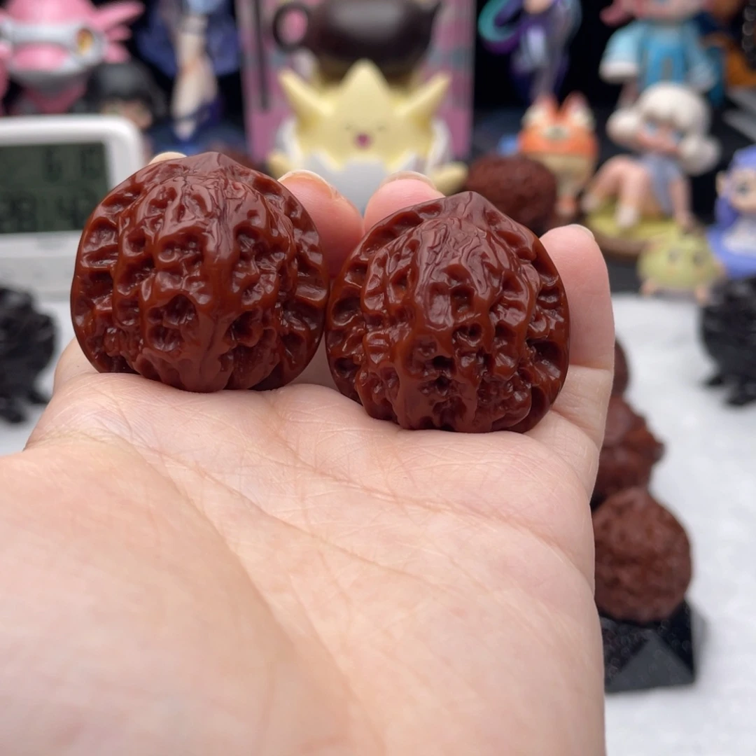 文玩核桃把件34密纹