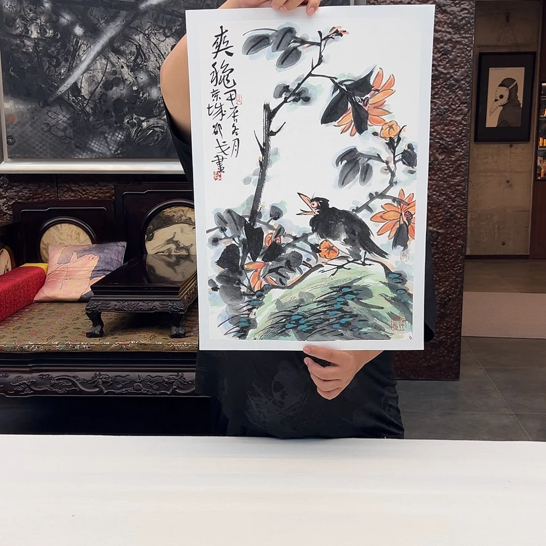 国画邵戈老师作品