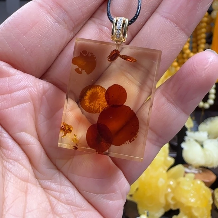 琥珀（花珀）珠宝奇石未镶嵌