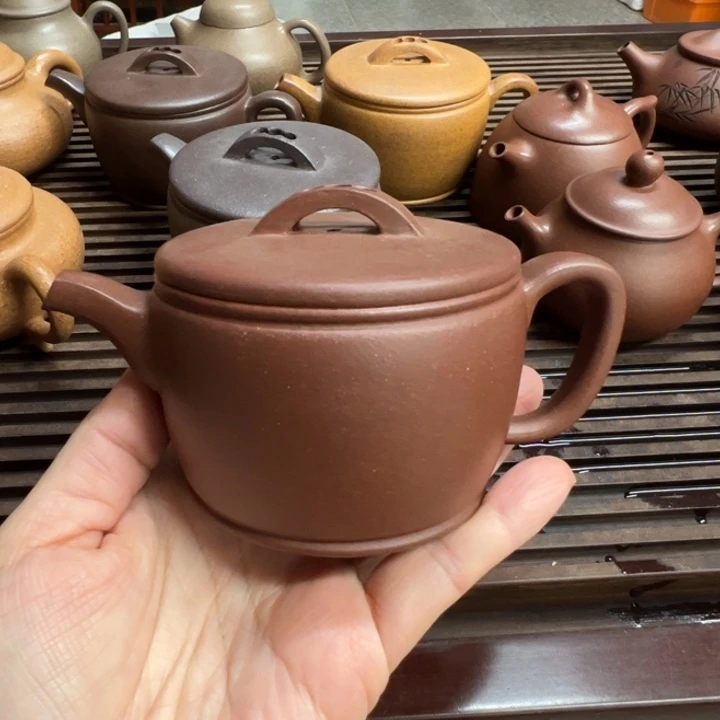 紫砂茶壶健***°瑕疵汉瓦