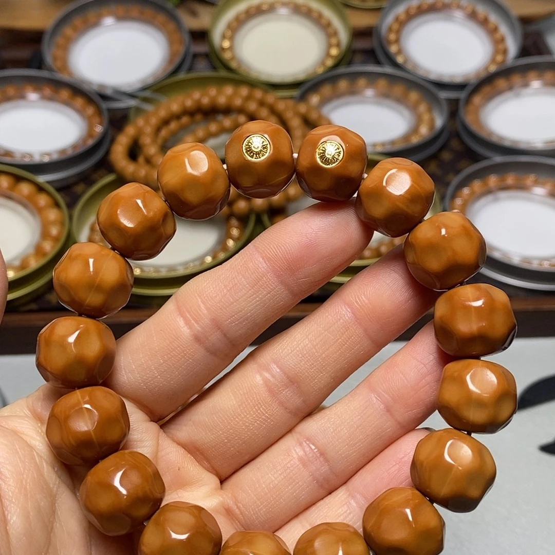 猴头核桃手串324号15左右双标大奶酪全品