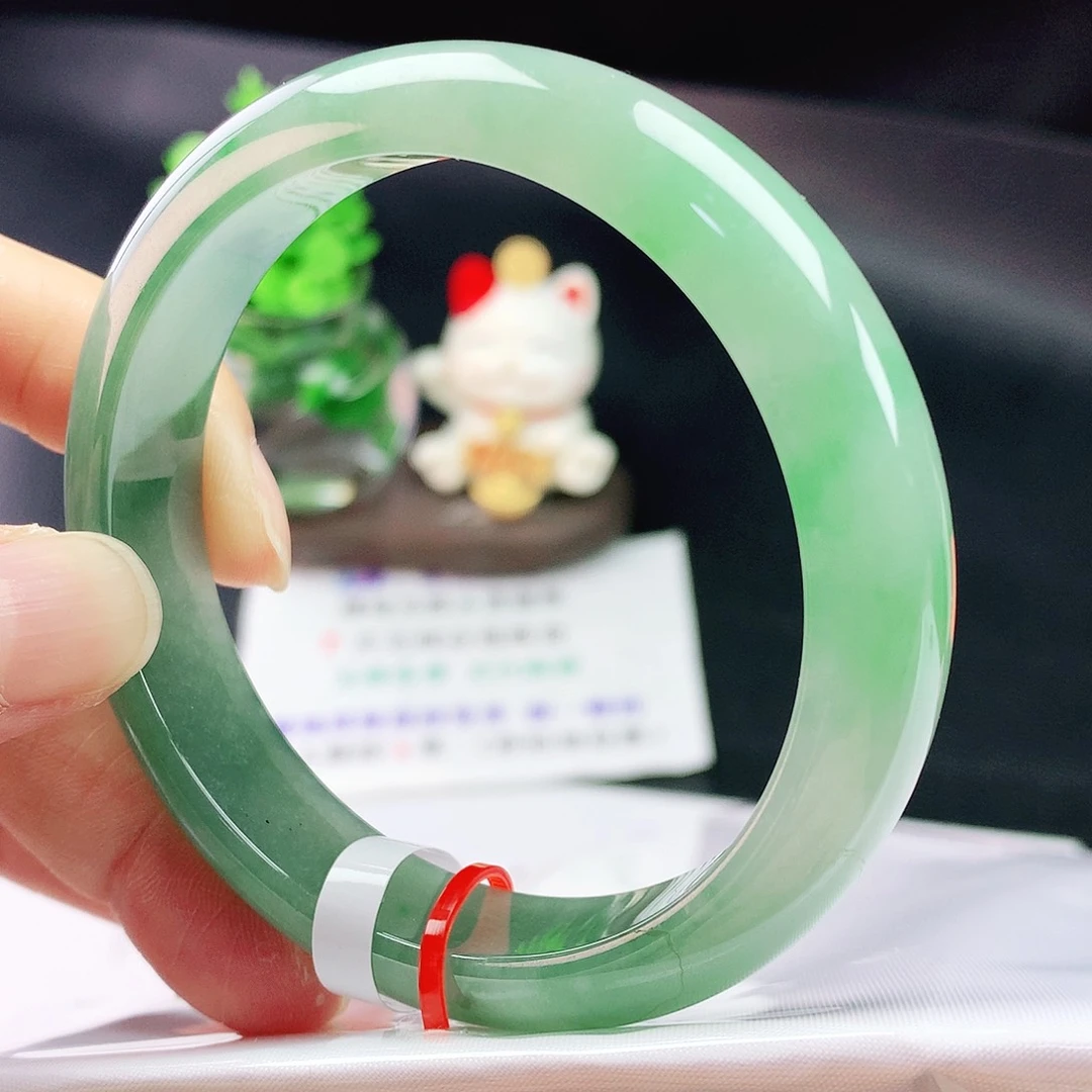 未镶嵌手镯翡翠58圈