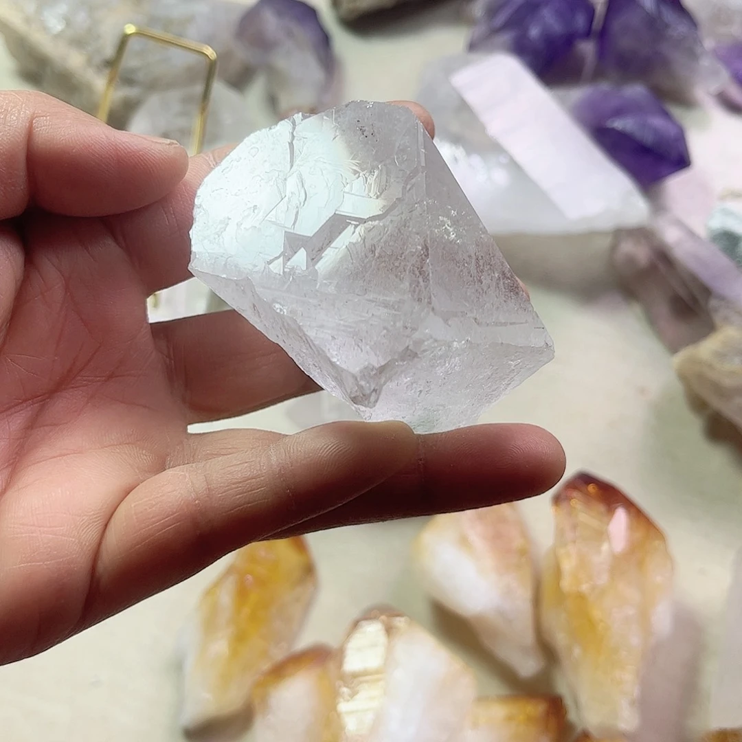 水晶天然水晶原石未镶嵌猎****星