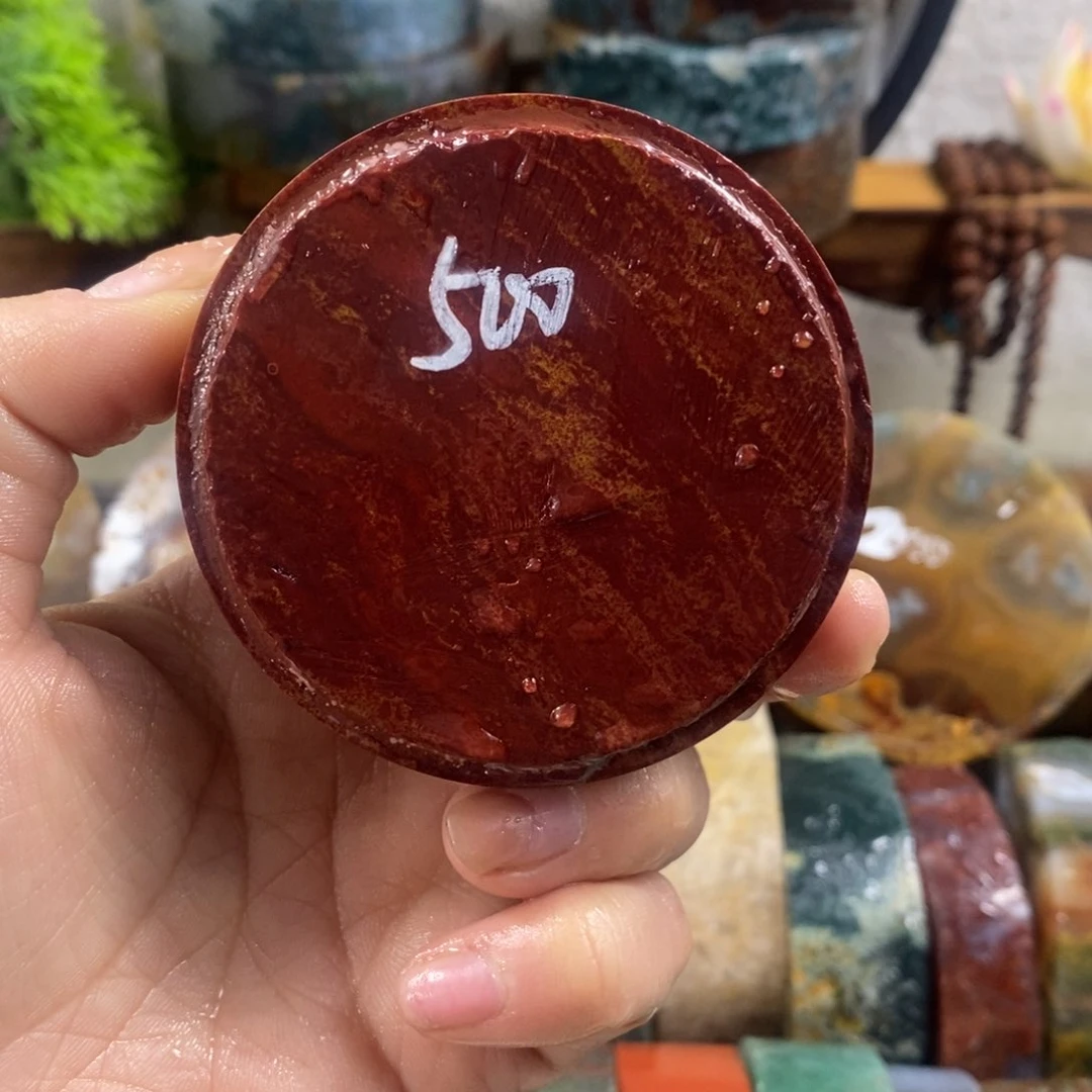 定制玛瑙摄****）大圆牌小方牌各一个