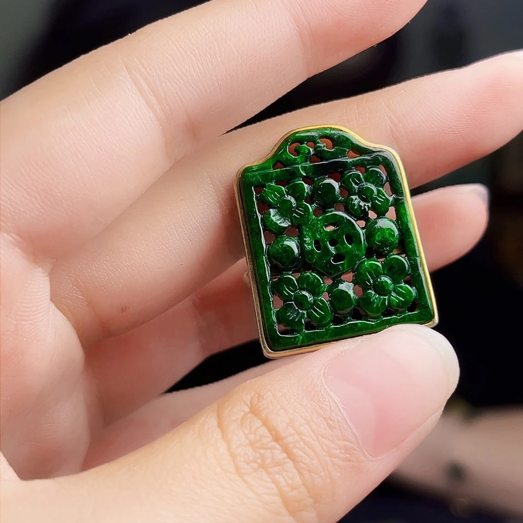 颈饰银S925镶嵌翡翠多样性