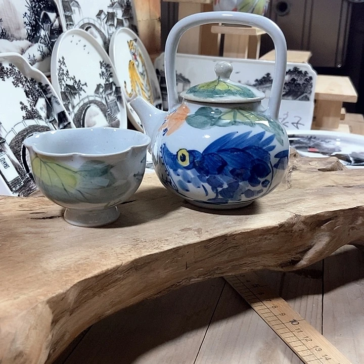 景德镇手绘高温釉下彩