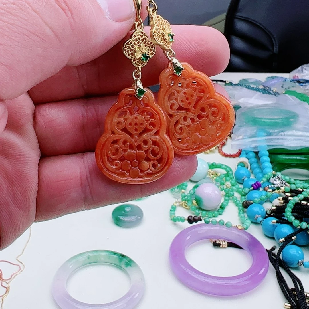 翡翠吊坠(赠链)银S925镶嵌