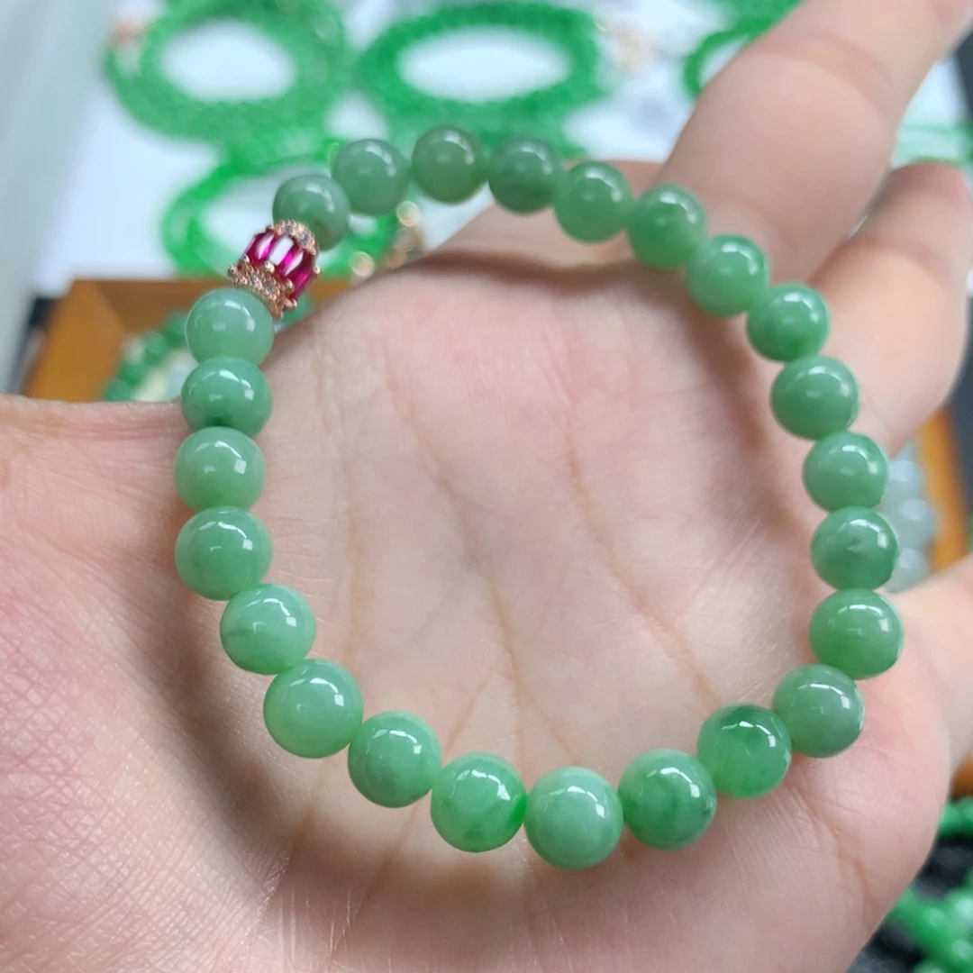 翡翠未镶嵌手链翡翠