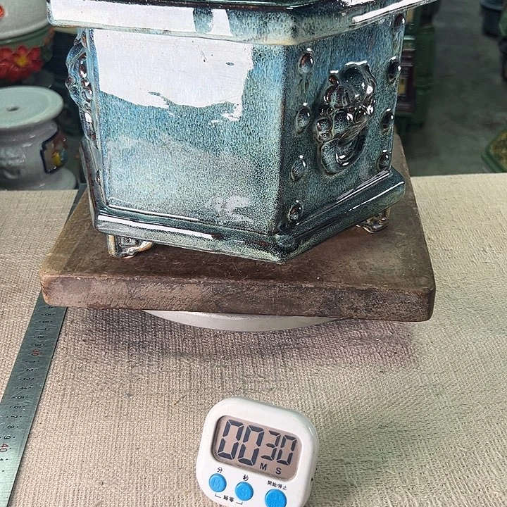 不***之泳坤堂石湾盆陶瓷