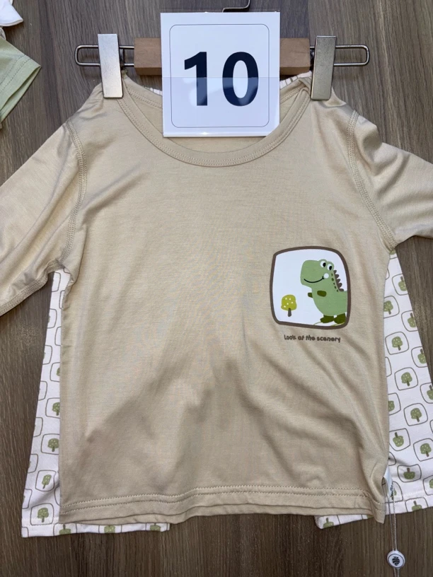 【编号10】小童优可丝七分袖七分裤家居服空调服