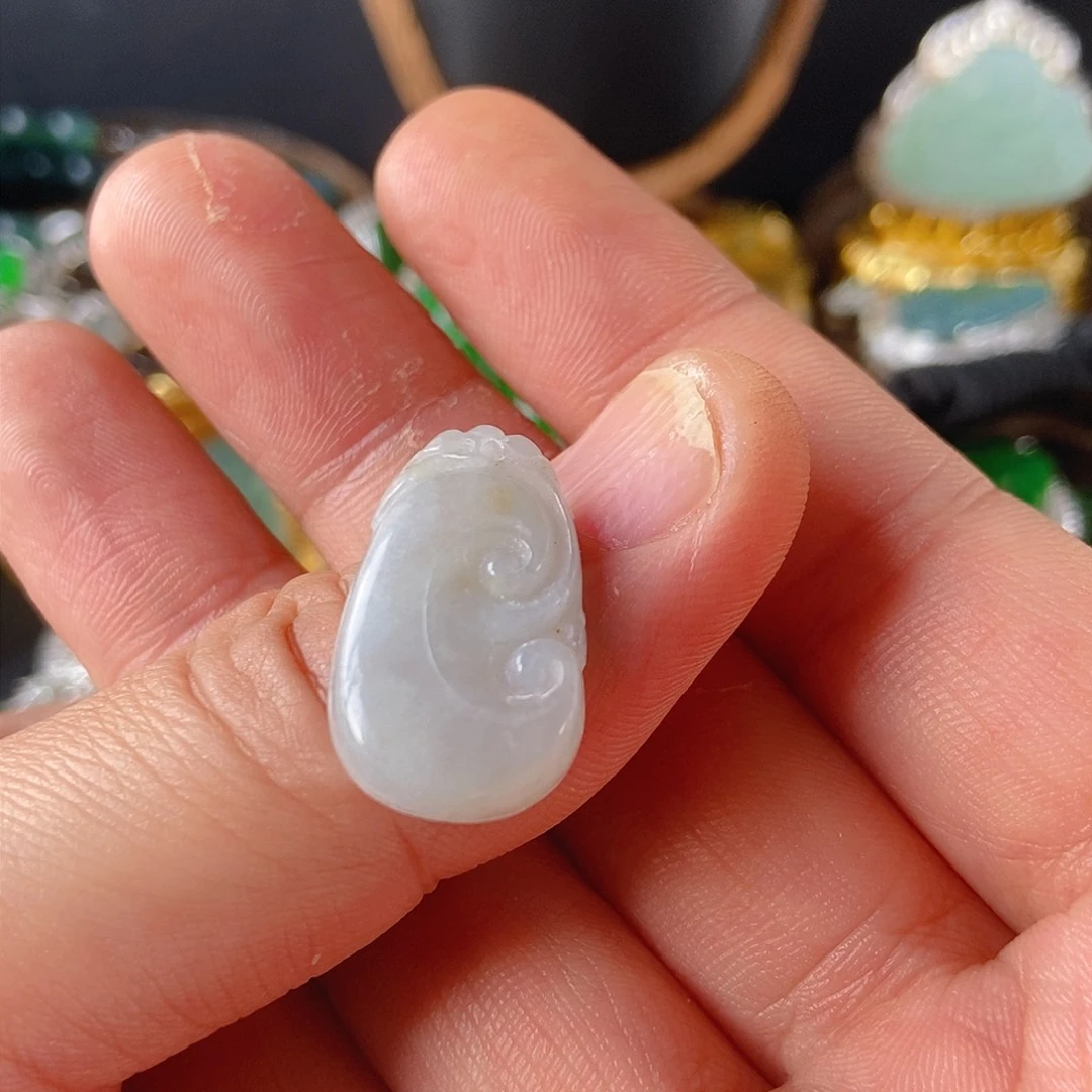 翡翠吊坠(不含链)未镶嵌048吊坠