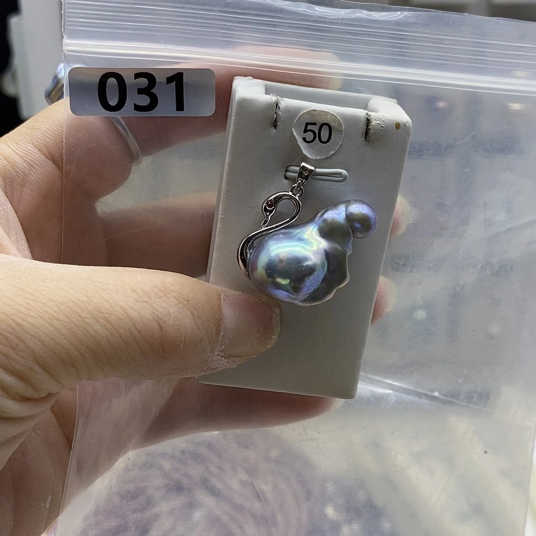 颈饰合金淡水珍珠