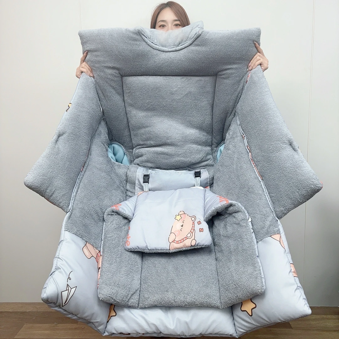 【特厚可拆护腿款2件套】25新冬季电动车护腿挡风被防寒保暖可收纳