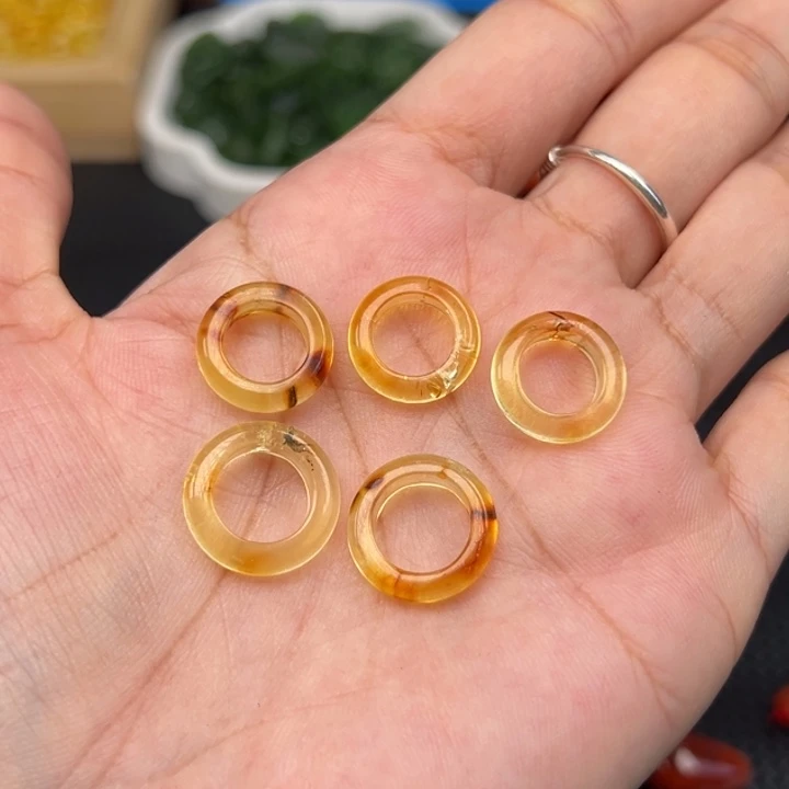 美***甜蜜蜡吊坠(不含链)未镶嵌多样性