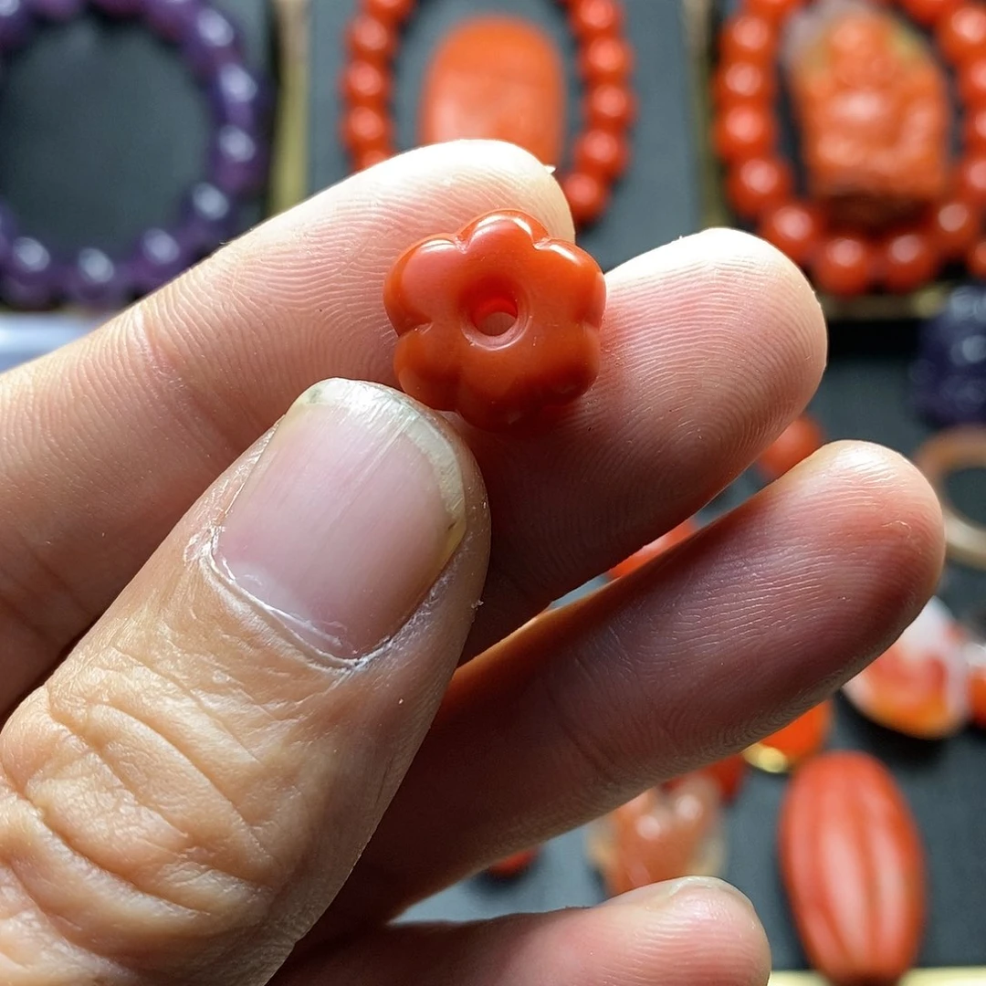 【闪购商品】南红玛瑙配饰未镶嵌用****4
