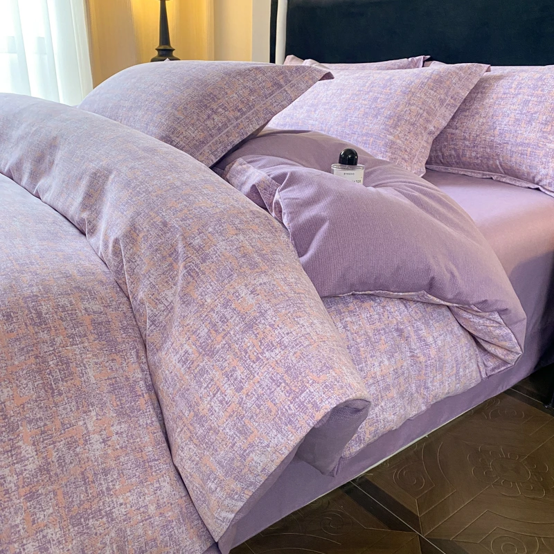 秋冬加厚全棉磨毛被套纯棉简约轻奢150x200x230单人学生宿舍被罩1
