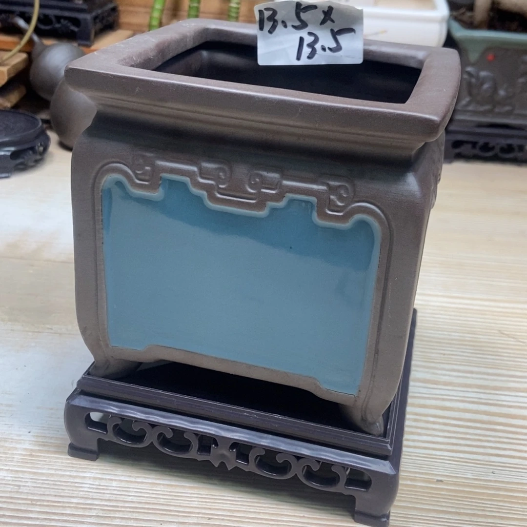 瓷片陶瓷花盆陶瓷艺术