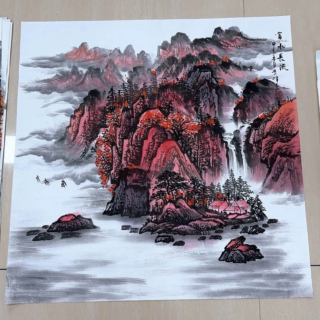 国画国画作品集一个