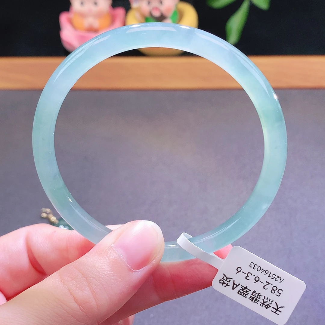 翡翠未镶嵌手镯天然翡翠