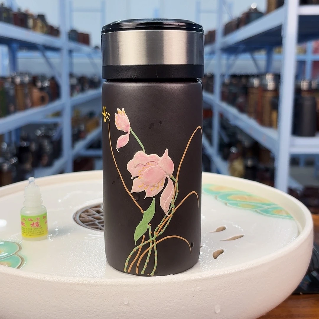 宜兴原矿紫砂杯子