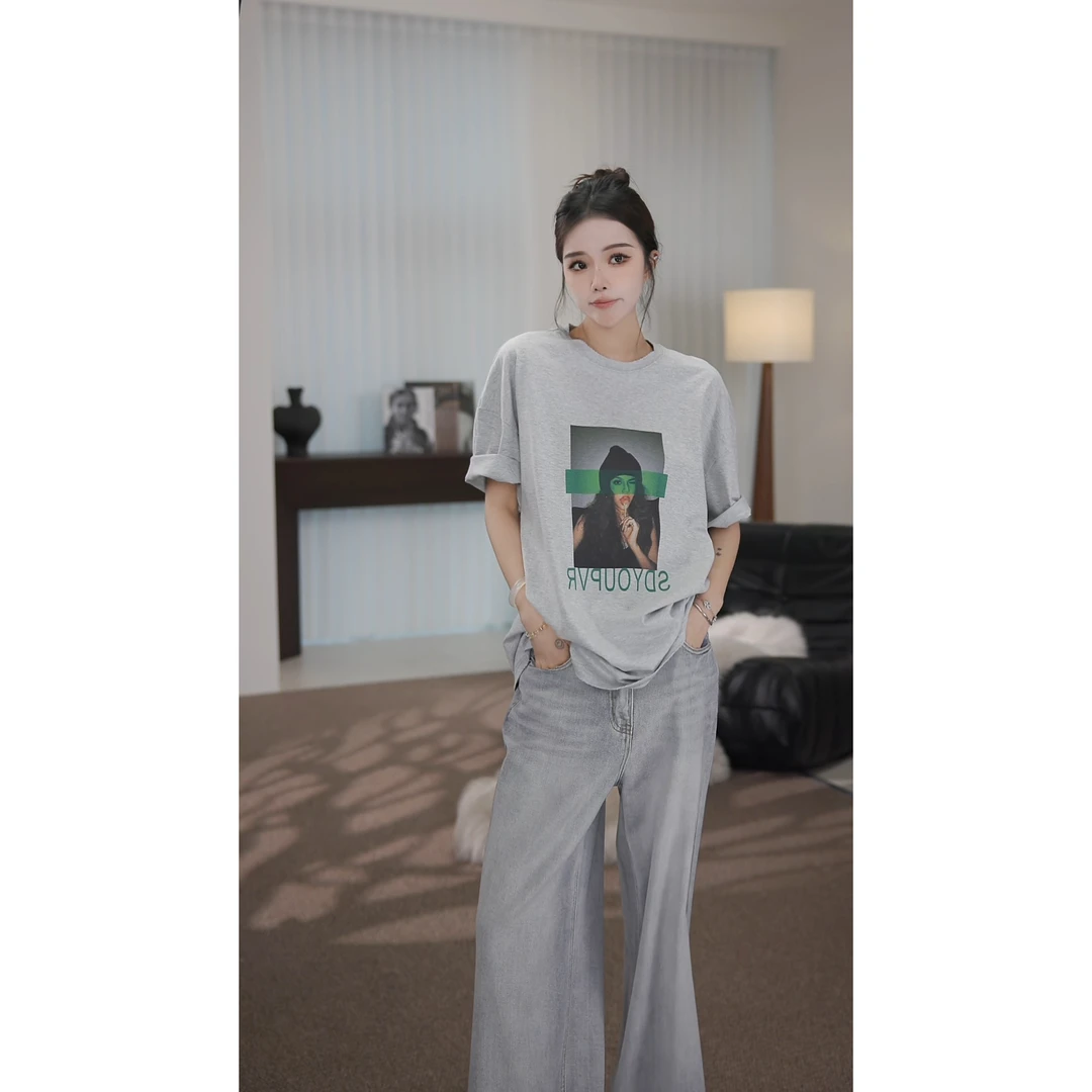 卢尚棒棒糖慵懒T恤2009