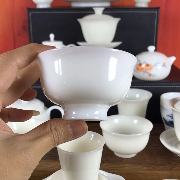高艺堂璞玉永乐压手杯