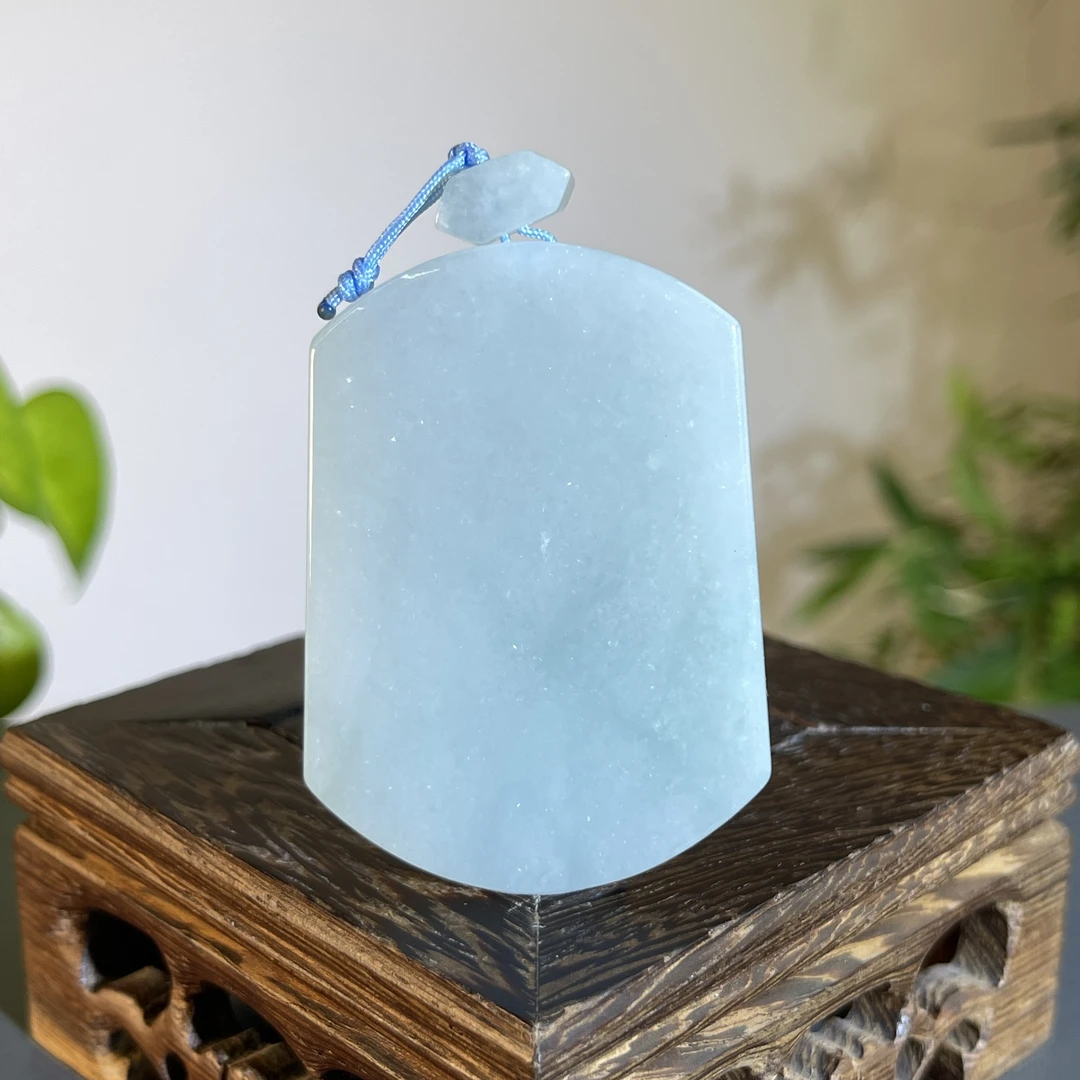 JXB20-55  天然缅甸A货翡翠  无事牌