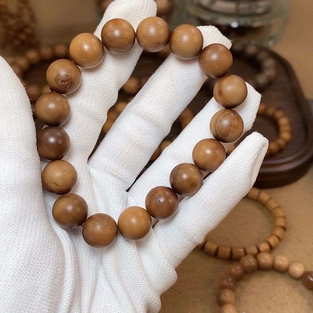 檀香木正区印度迈索尔 老山檀香12mm瑕疵