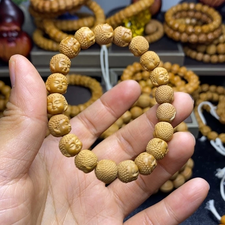 猴头核桃手串猴头猴脑