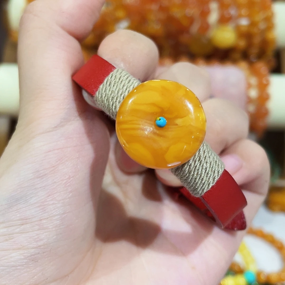 手链蜜蜡未镶嵌手串