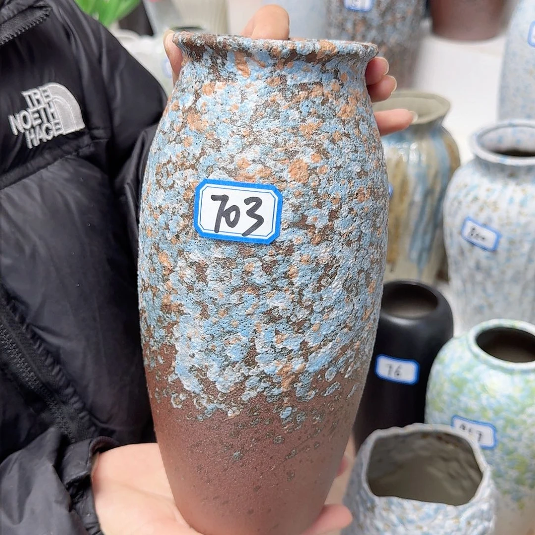 瓶703号复古陶瓷高25厘米一个