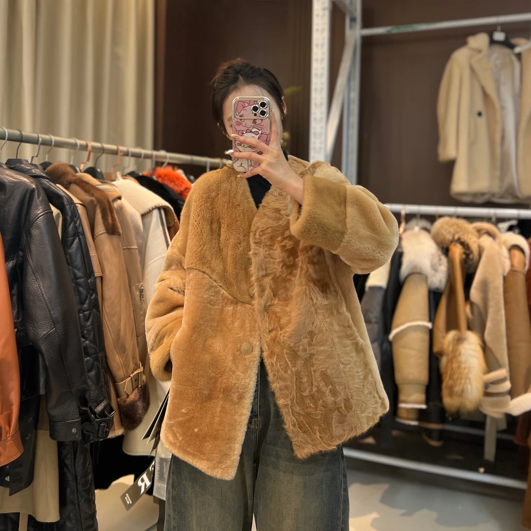 【清货大促】皮毛一体外套Kye-104