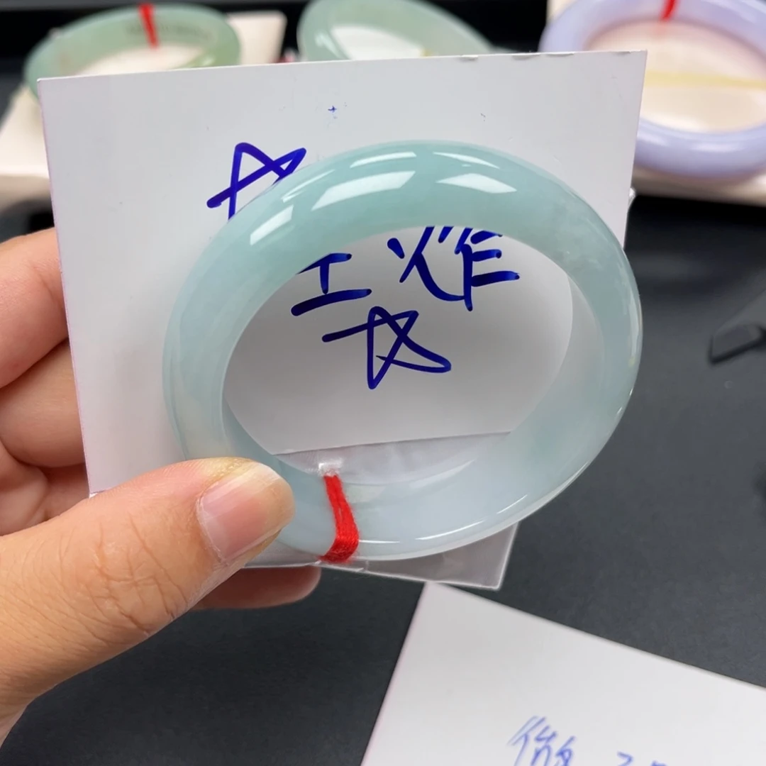 翡翠未镶嵌手镯手镯