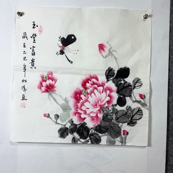 国画精品手绘国画作品
