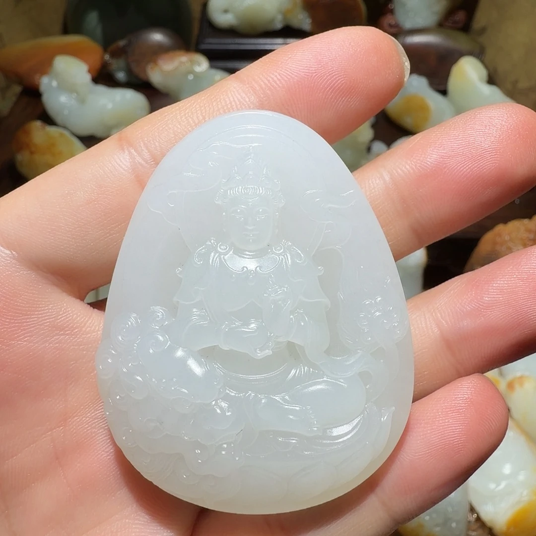 和田玉（糖玉）未镶嵌颈饰