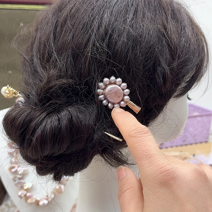 淡水珍珠珍珠银S925镶嵌