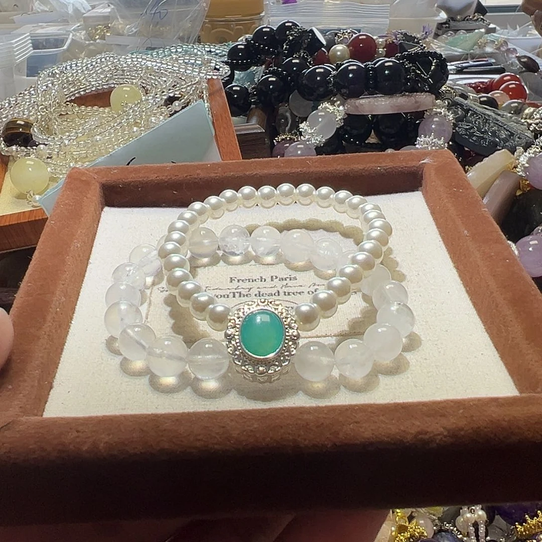 手链水晶未镶嵌水晶手链