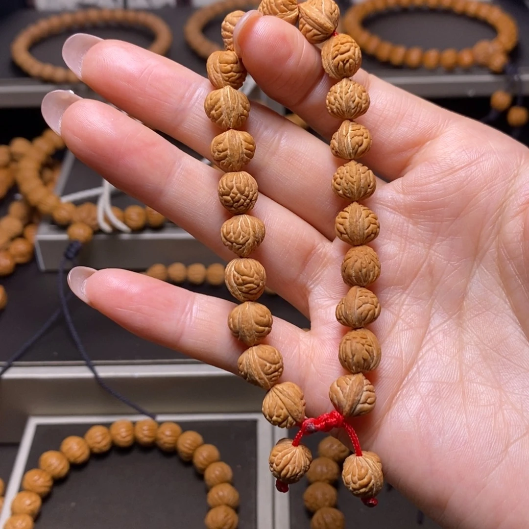 四***王桃核手串秦岭桃核